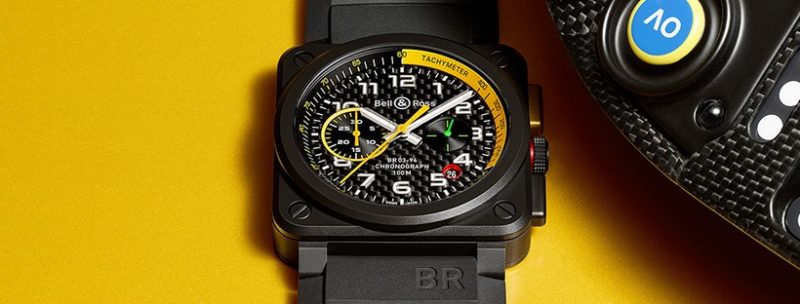 Bell Ross unveils new BR03 RS17 watch with Renault Sport Formula