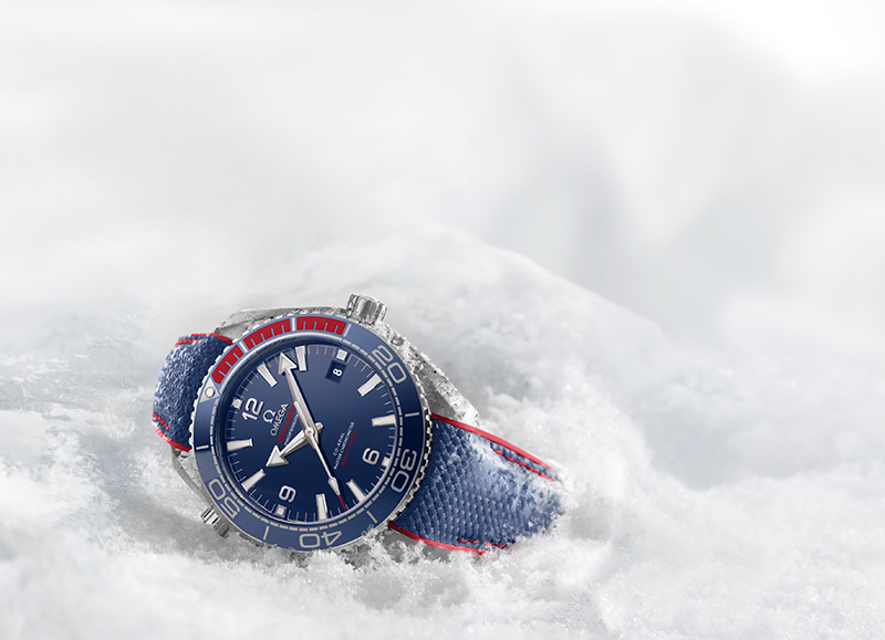 Omega unveils new Seamaster Planet Ocean “Pyeongchang 2018” watch Omega unveils new Seamaster Planet Ocean “Pyeongchang 2018” watch