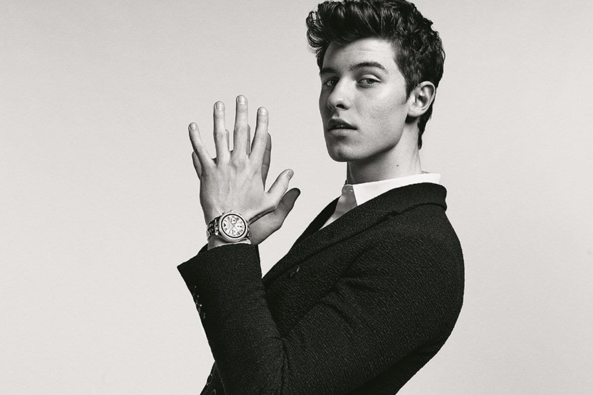 Shawn Mendes, the new face for Emporio Armani touchscreen smartwatch Shawn Mendes, the new face for Emporio Armani touchscreen smartwatch