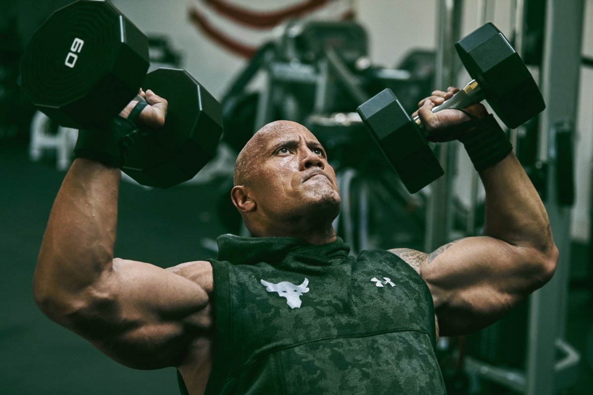 dwayne johnson under armour shirts