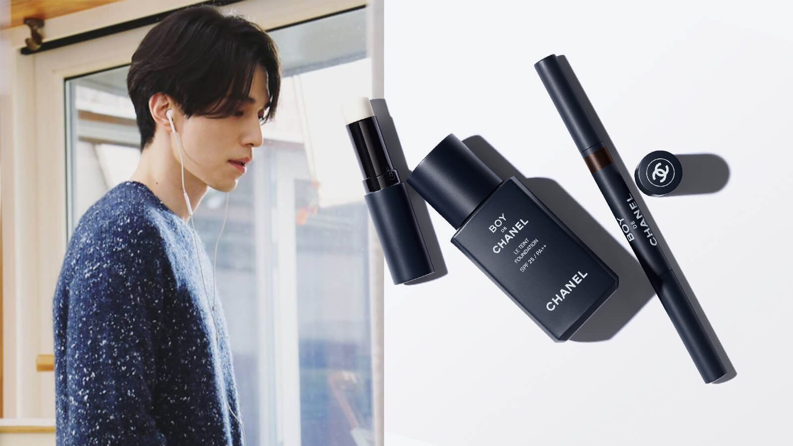 Boy de Chanel, the first Chanel makeup line for men - Men