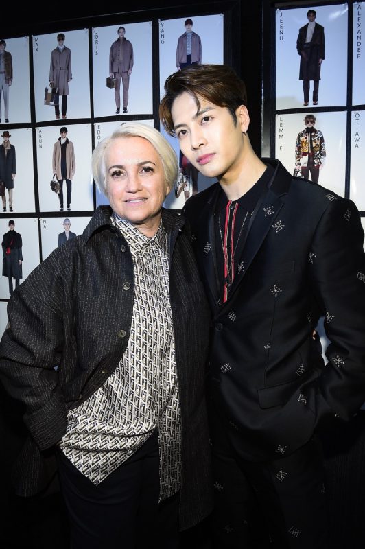 Jackson wang and fendi hotsell