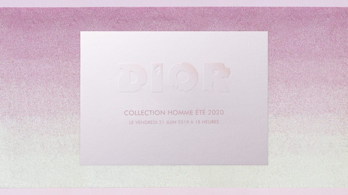 LIVE: Dior Men’s Summer 2020 show LIVE: Dior Men’s Summer 2020 show