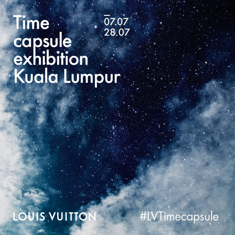 Kuala Lumpur, Malaysia - July 30, 2019: Louis Vuitton X Supreme Keepall  Bandouliere Epi 45 Red At The Time Capsule Exhibition By Louis Vuitton KLCC  In Kuala Lumpur. Stock Photo, Picture and