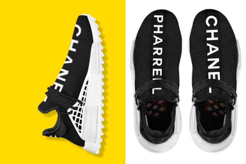 chanel x pharrell x adidas