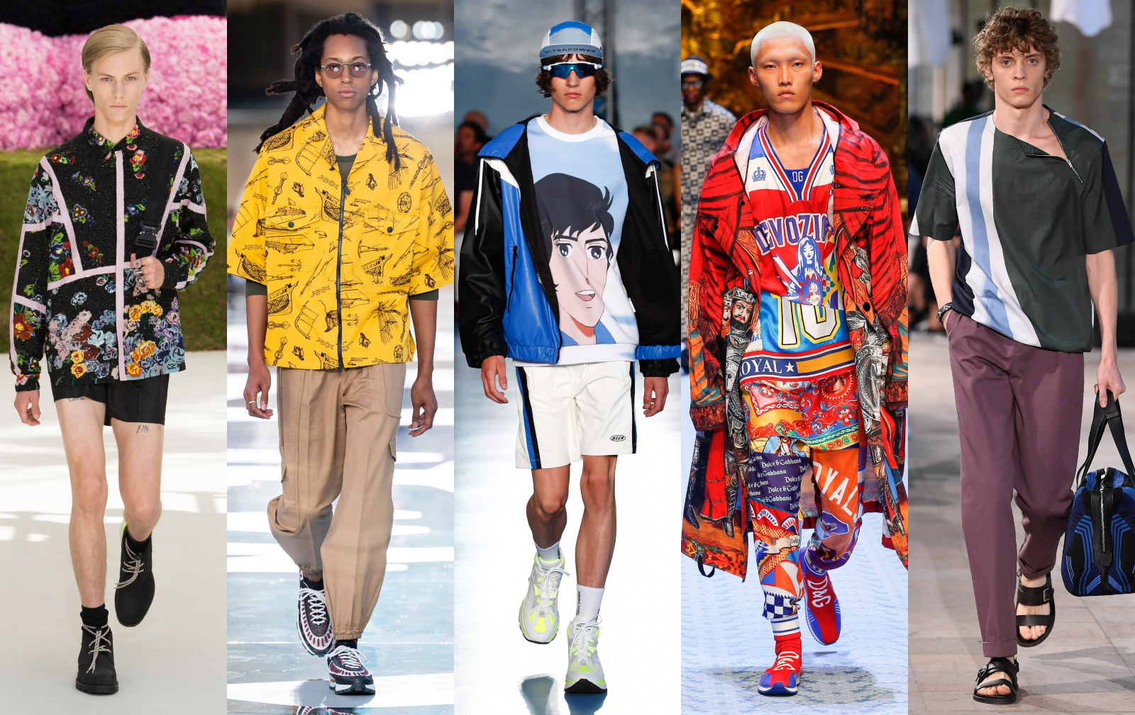 The 8 biggest fashion trends from Spring/Summer 2019 runways - Men's ...