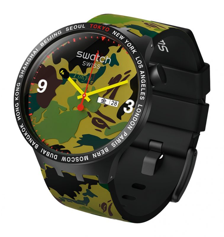 Swatch goes Big and Bold with BAPE - Men's Folio Malaysia